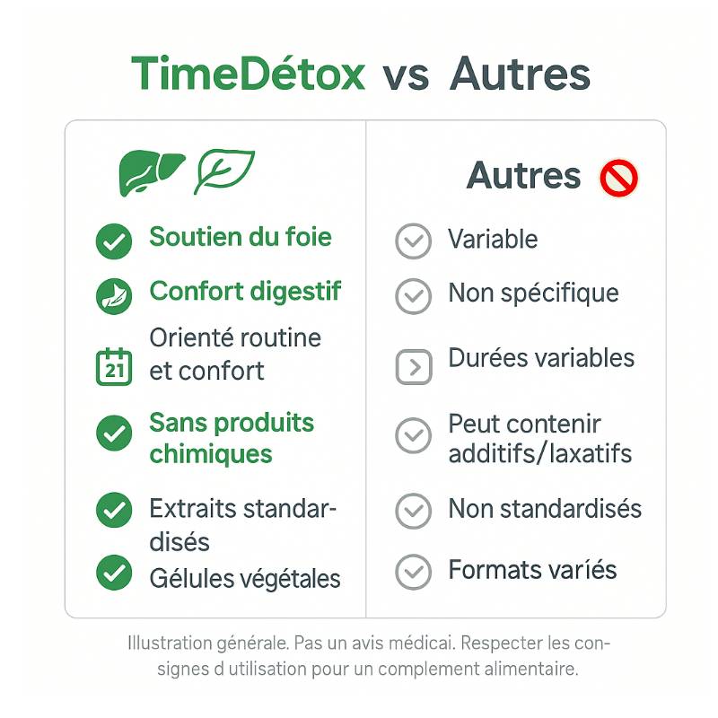 TimeDétox VITALIS - Bien être intestinal